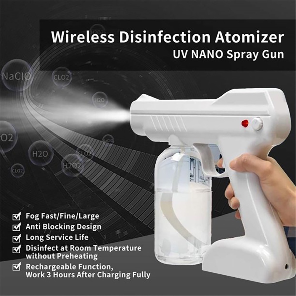 Nano Gun Spray Atomizer YJ-01 800 ml Wireless Disinfectant