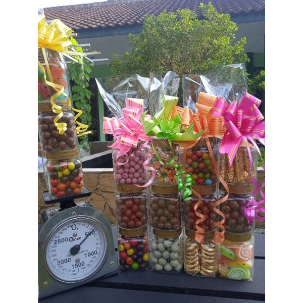 

parcel cokelat