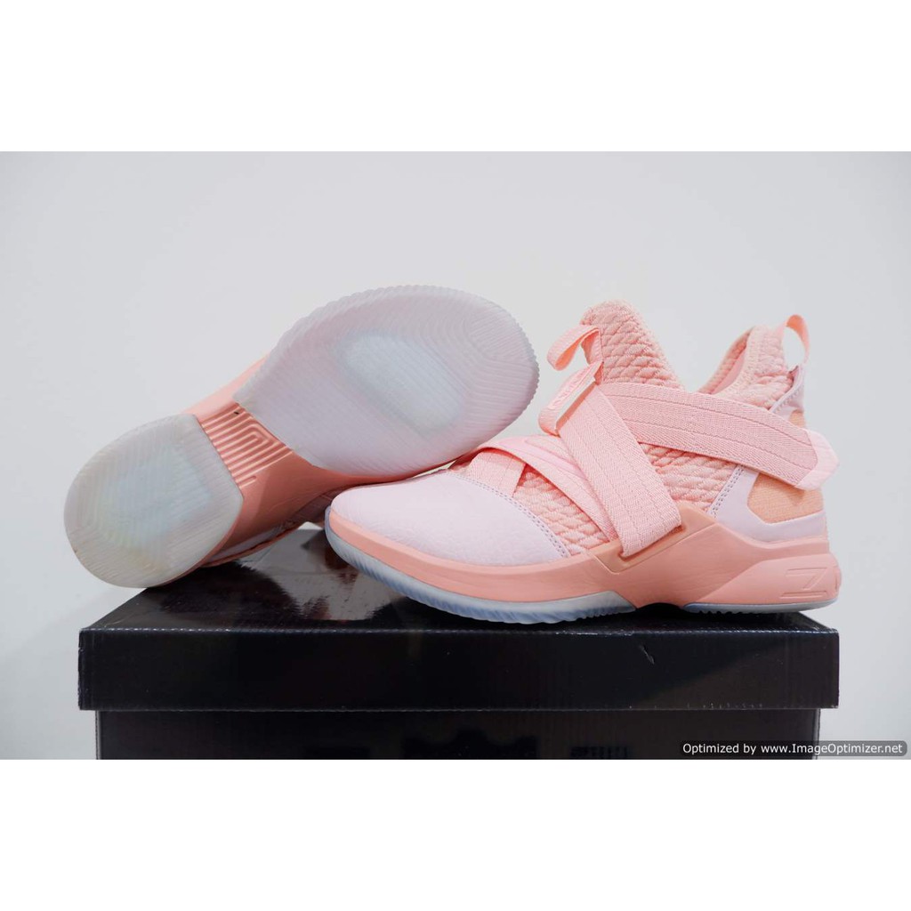 Nike lebron soldier 12 soft pink best sale