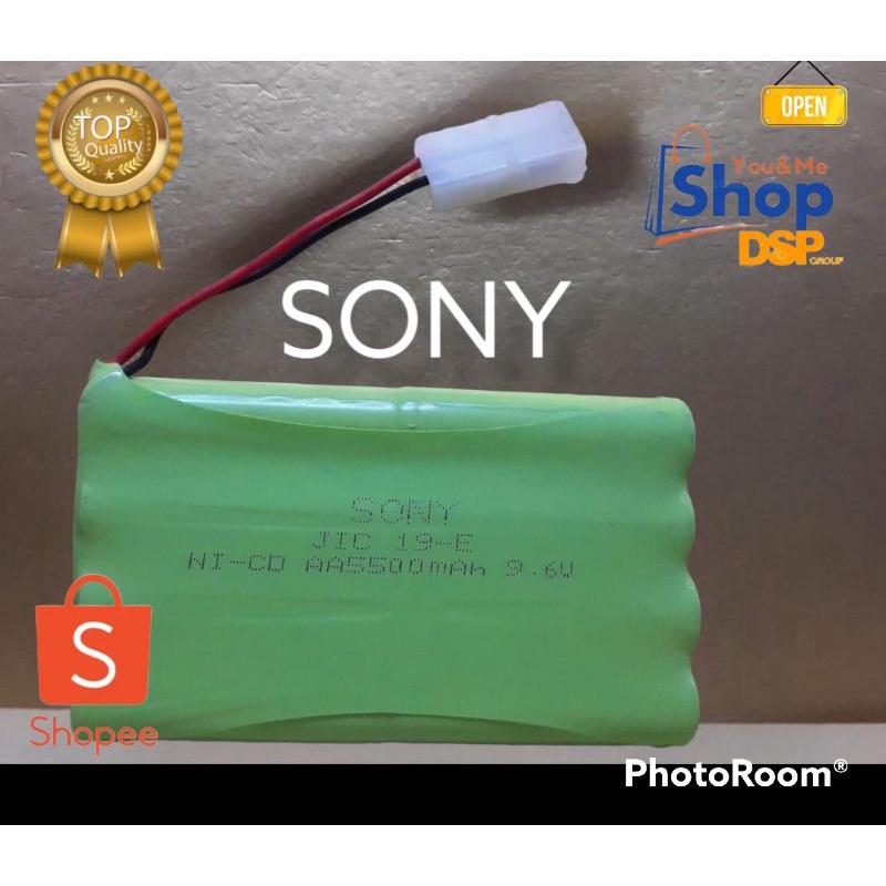 TERBARU BATERAI SONY RC RAKIT 8 SONGKET 2 -9.6V 5500 mah, SANGAT COCOK UNTUK BATERAI MOBIL RC ANDA