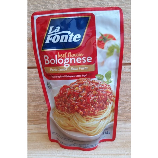 ✔MURAH La Fonte Bolognese Beff / Lafonte Kemasan Baru / Saos Spaghetti / Saos Bolognese