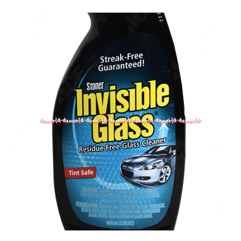 Stoner 643ml Invisible Glass Spray Pembersih Kaca Mobil Stonner Window Mirror