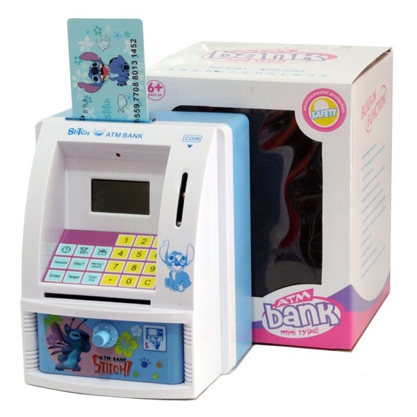 CELENGAN- CELENGAN ATM MINI HELLO KITTY DORAEMON POOH STITCH MINNIE MICKEY UNIK -CELENGAN.