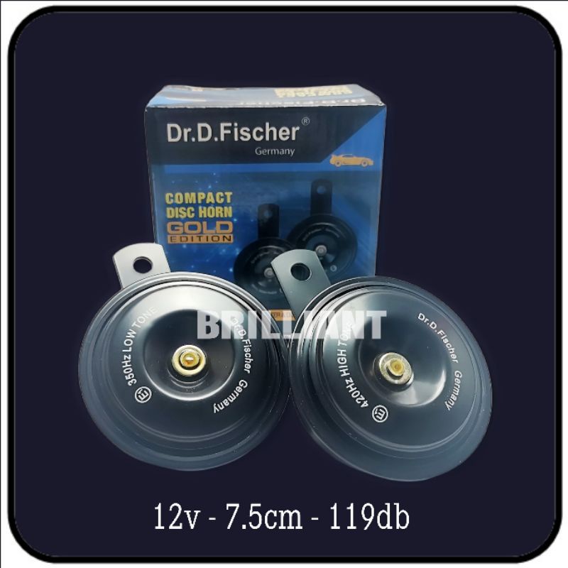 Klakson Dobel Compact Disk - Dr.D. Fischer Original