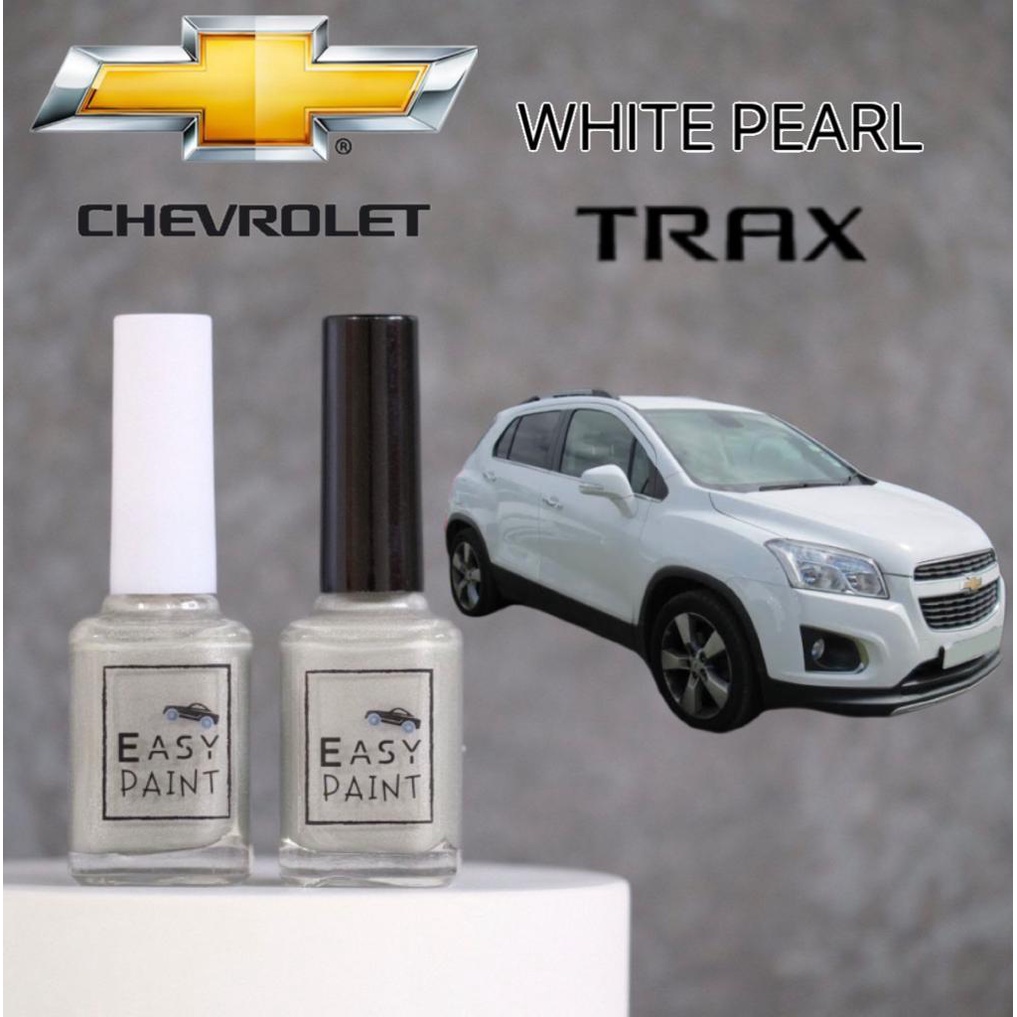 Cat Oles White Pearl Metalic Chevrolet Trax Putih Mutiara Metalik 15ml