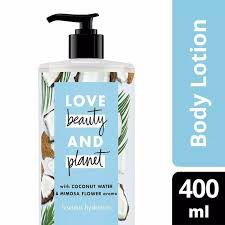 Love Beauty &amp; Planet Luscious Hydration Coconut Water &amp; Mimosa Flower Body Lotion 400ml 190ml