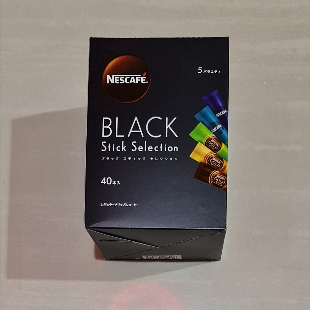 Nescafe Gold Blend Black Stick Selection Instant Coffee 40 x 2 Gram