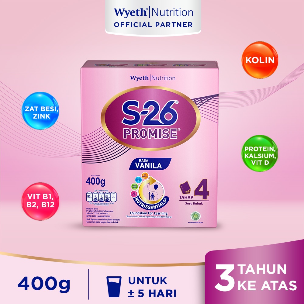 

S26 Promise Box 400 Gram / Toko Susu Lengkap Murah