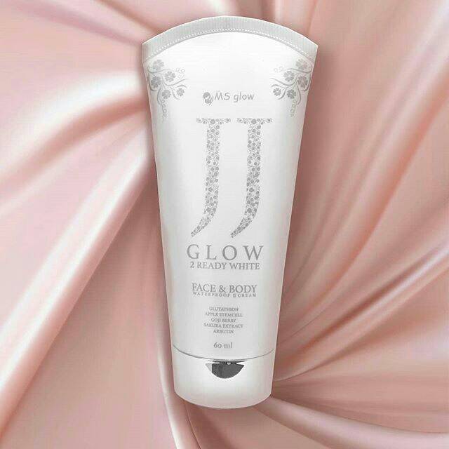 JJ GLOW MS GLOW / SUNSCREEN / ALAS BEDAK / FOUNDATION / krim pemutih / krim pencerah