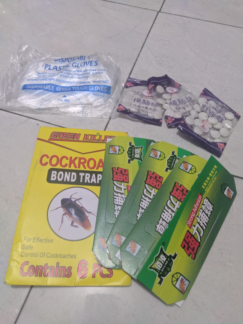 Lem Papan Jebakan Perangkap Cecak Kecoa Mirip Cap Gajah Fe7