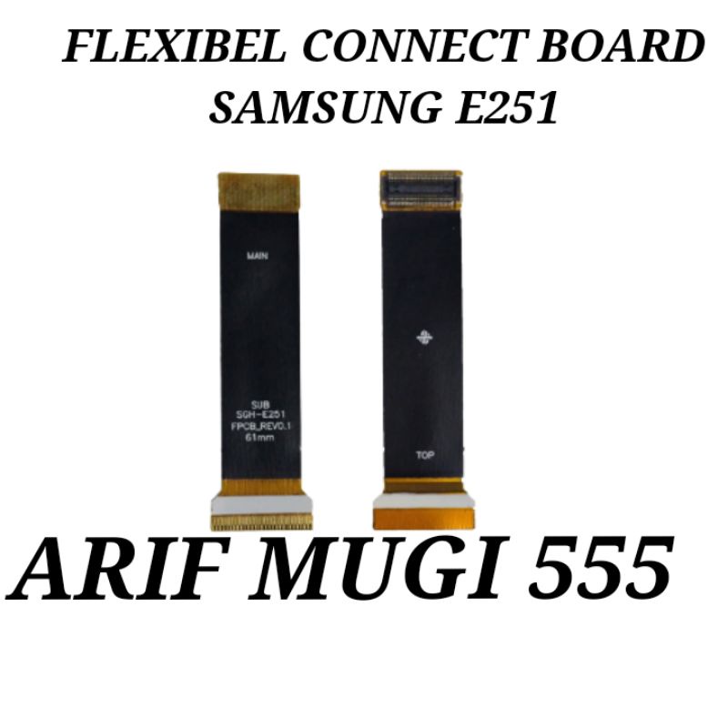 Flexibel Flexible Board Tengah Samsung E251 Original