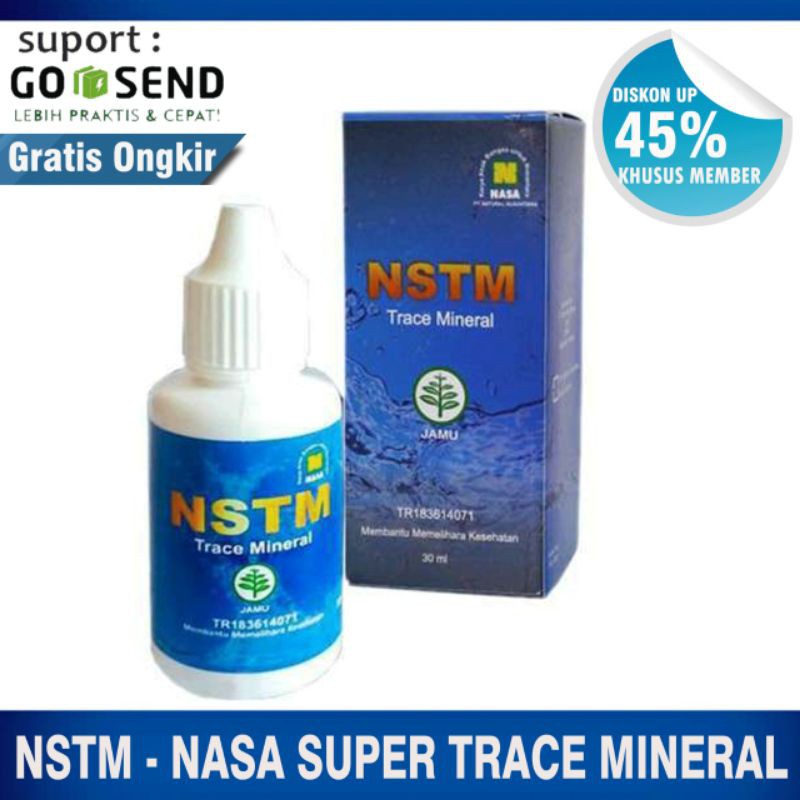 NSTM NASA + NASA TRACE MINERAL + PENINGKAT IMUN TUBUH + NSTM NASA ORIGINAL + OBAT TETES