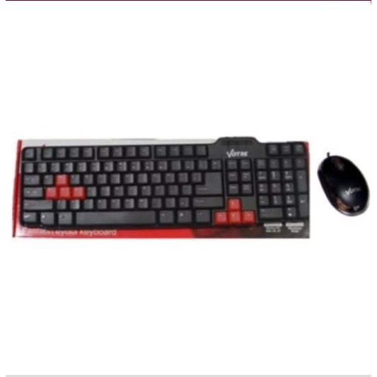 Promo Paket Keyboard Mouse Votre Usb