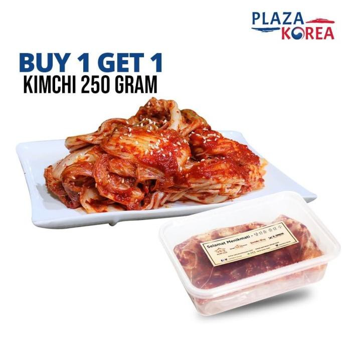 

BUY 1 GET 1 KIMCHI SAWI SAMWON FRESH 250GR - MAKANAN KHAS KOREA