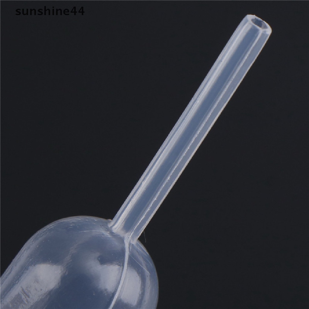 Sunshine 100pcs Pipet Plastik 4ml Sekali Pakai Untuk Cupcake