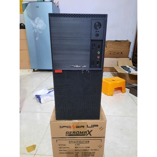 Rakitan Pc Core 2 Duo 3.0Ghz Ram 4Gb Ddr2 Hardisk 250GB