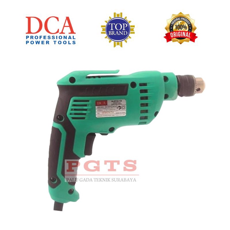 DCA AJZ 10-10 MESIN BOR TANGAN LISTRIK 10 mm DRILL DRIVER 10mm AJZ10 10