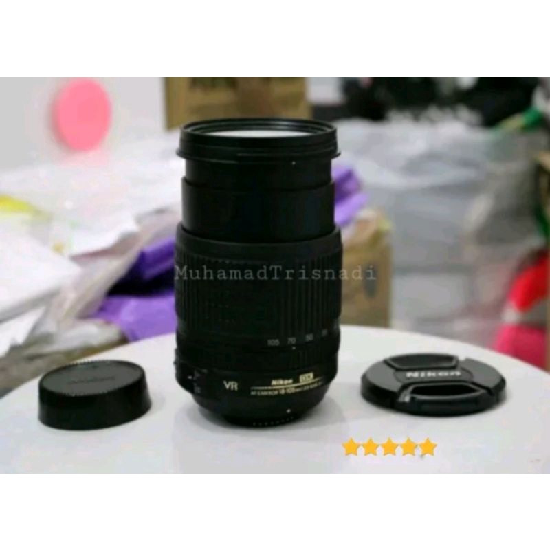 Lensa Tele Sapujagat DSLR Nikon 18-105mm Hitam Murah