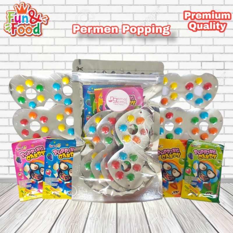 

Permen Popping Candy Mix Coklat Kacamata Permen Tiktak Coklat Warna Jadul Kualitas Premium