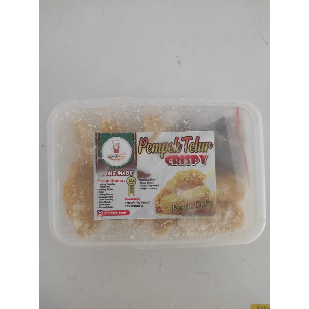 

Pempek Frozen - Pempek Telor isi 10 Pcs/Frozen food