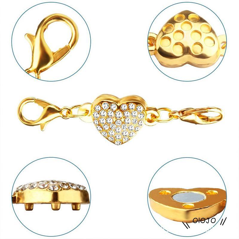 Aksesoris Konektor Rantai Magnetik Untuk Hijab Kalung Gelang DIY ol2