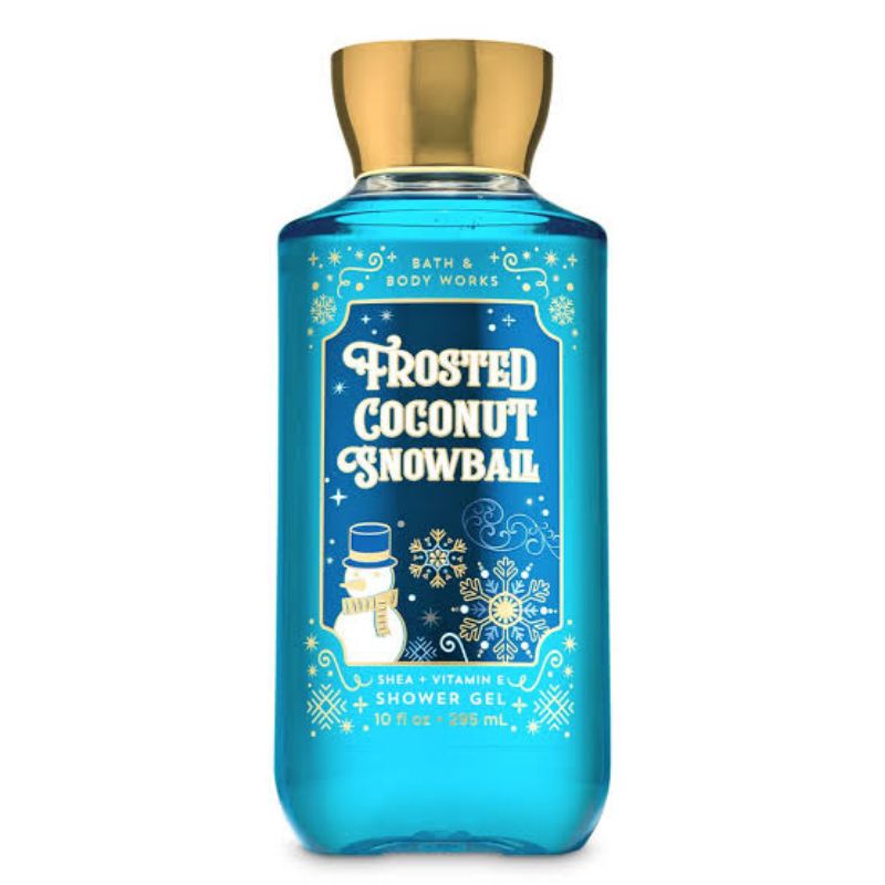 BBW SHOWER GEL FROSTED COCONUT SNOWBALL FULL SIZE