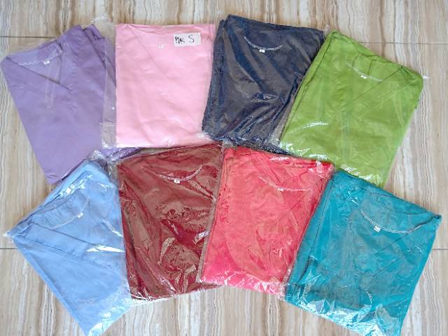 Setelan baju Operasi (petugas OK)lengan pendek