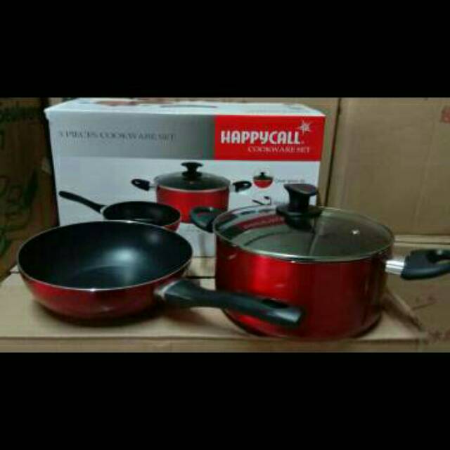 Happy call COOKWARE SET 3 piece
