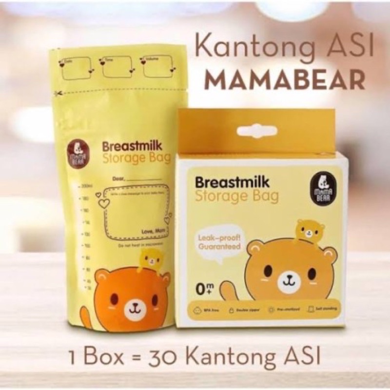 mamabear kantong asi 200ml