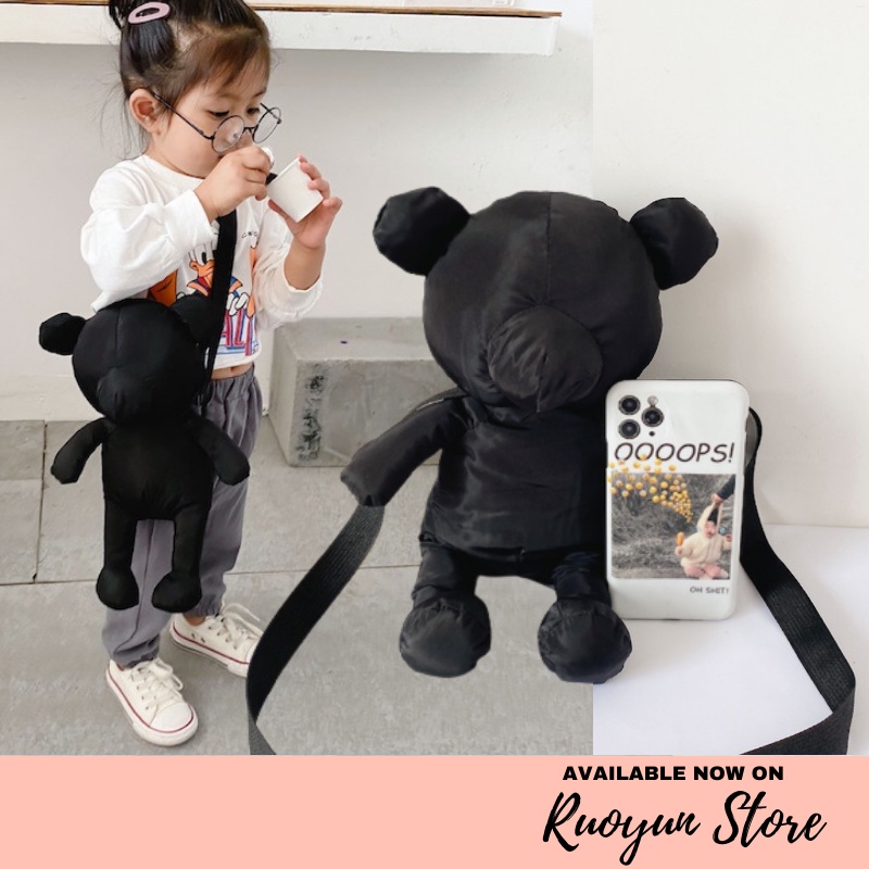 RYX - Little Bearie Tas Selempang Anak Fashion Casual - Ori Import