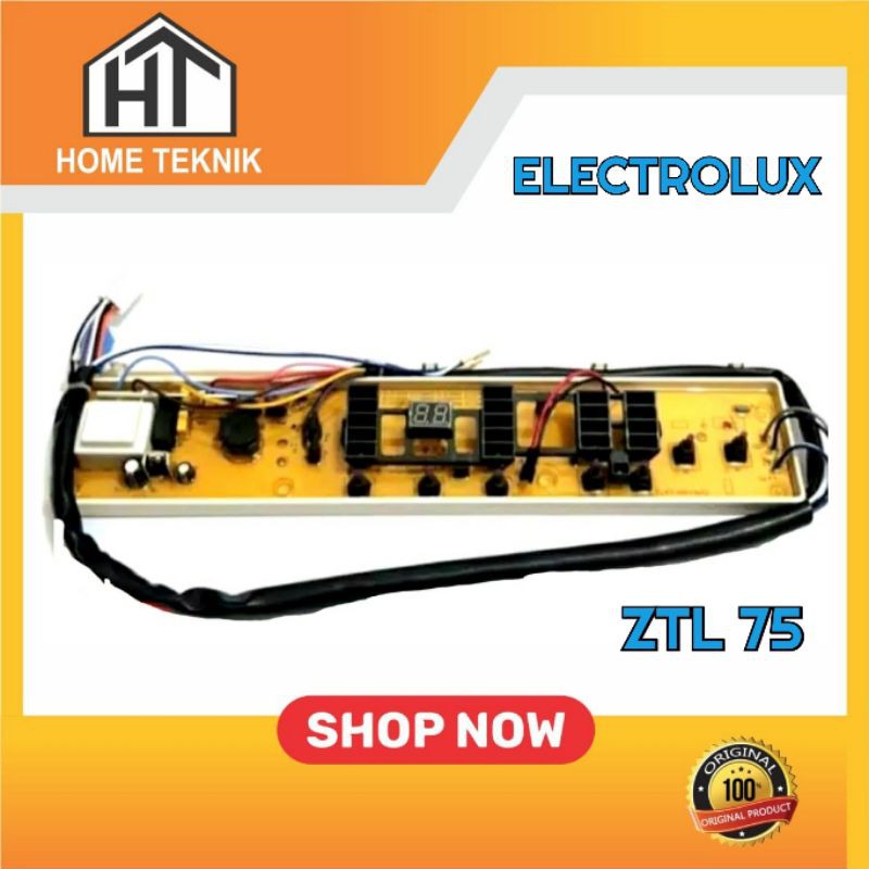 MODUL PCB MESIN CUCI ELECTROLUX  EWT704S  EWT7042S  EWT854 part code ZTL 75