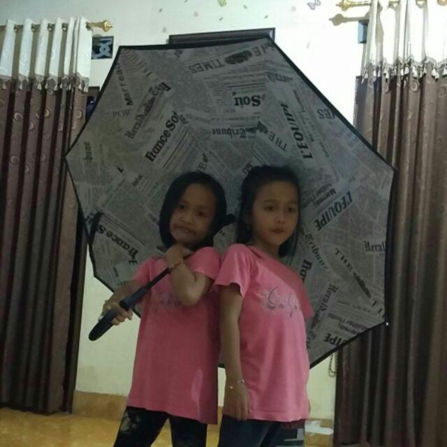 Promo Payung Terbalik Murah Reverse Umbrella Gagang Bentuk C Grosir Payung Warna & Motif 1.140gr