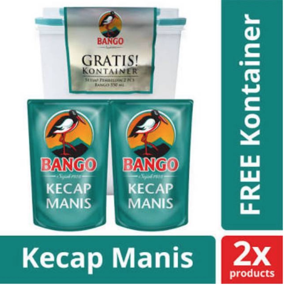 

BANGO KECAP MANIS SWEET SOY SAUCE TOPLES KONTAINER