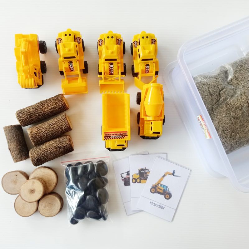 Sensory Play : At Construction Site