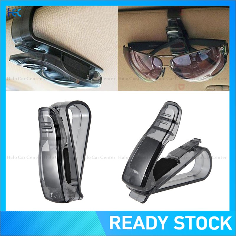 Fastener Cip Car Sunglasses Holder Kotak Kacamata Mobil Penjepit Kartu Tiket Eyeglasses Clip