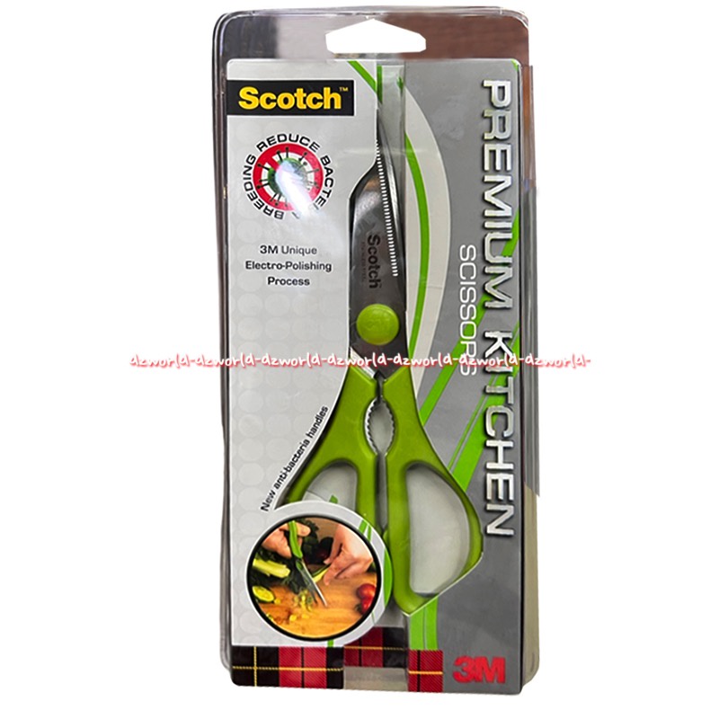 Scotch Premium Kitchen Scissors Gunting Dapur Untuk Potong Sayur Buah 3M Anti Bakteri