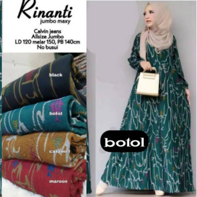 RINANTI SUPER JUMBO, Matt Calvin Jeans, No Busui