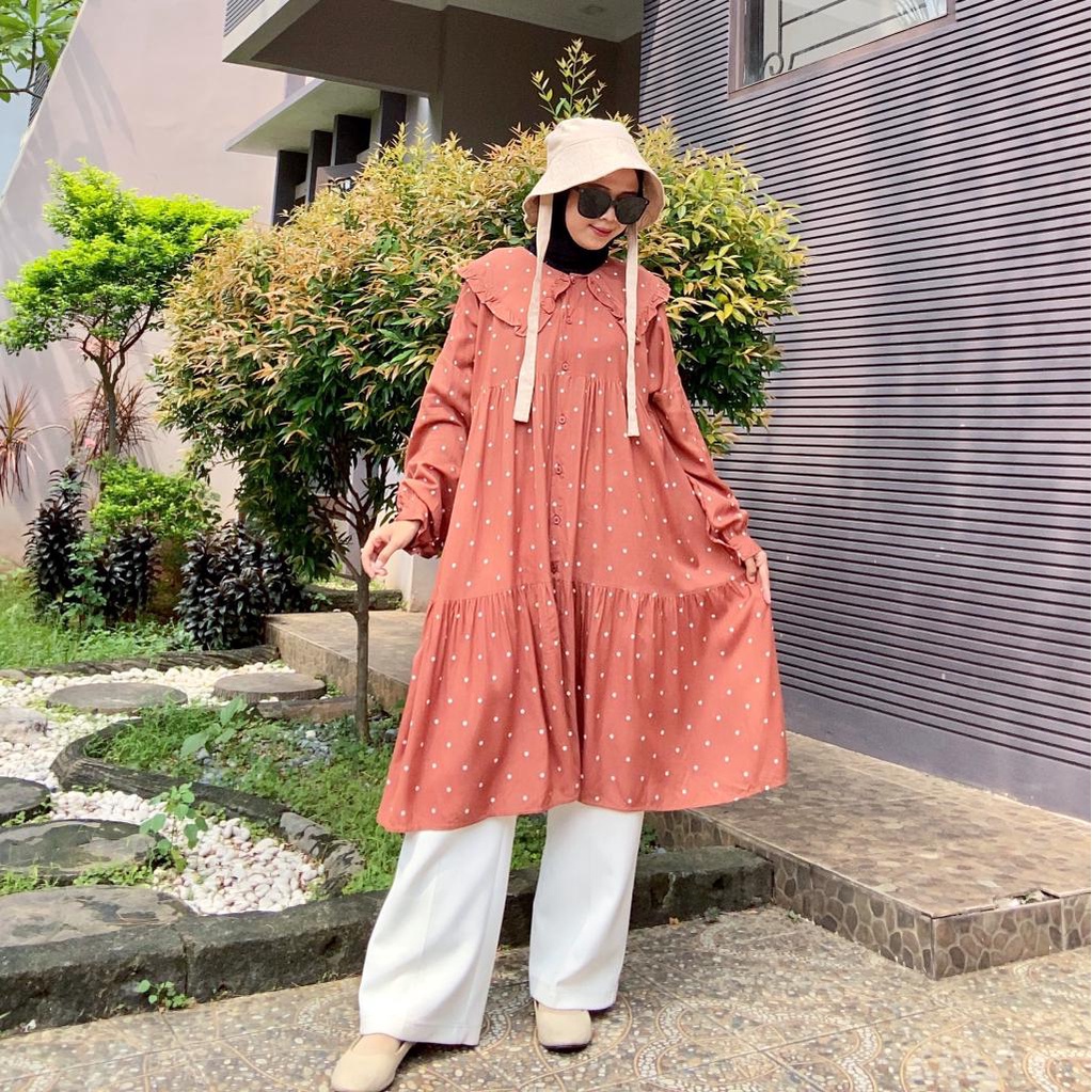 Collar Tunik Remple Motif (248) | Babydoll Tunik