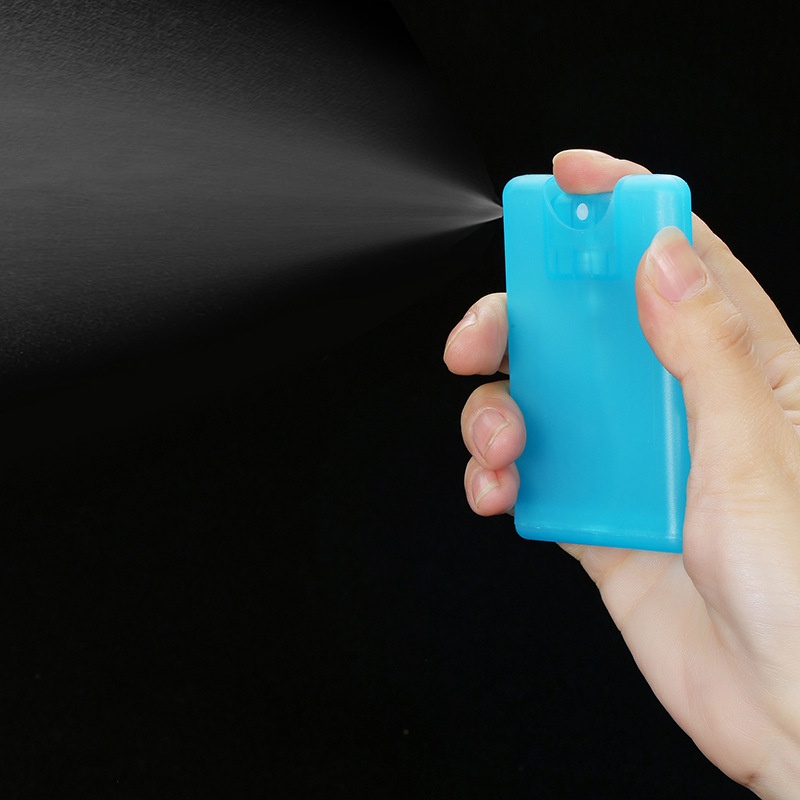 [Featured] 20ml Portable Mini Square Card Empty Refillable Spray Bottles