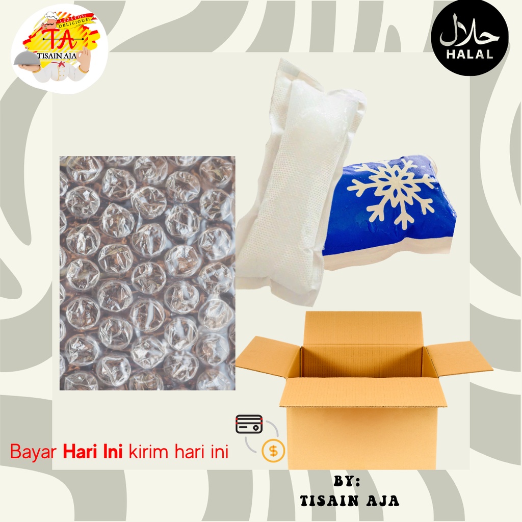 

Paketan Aman Icepack Bubblewrap Kardus