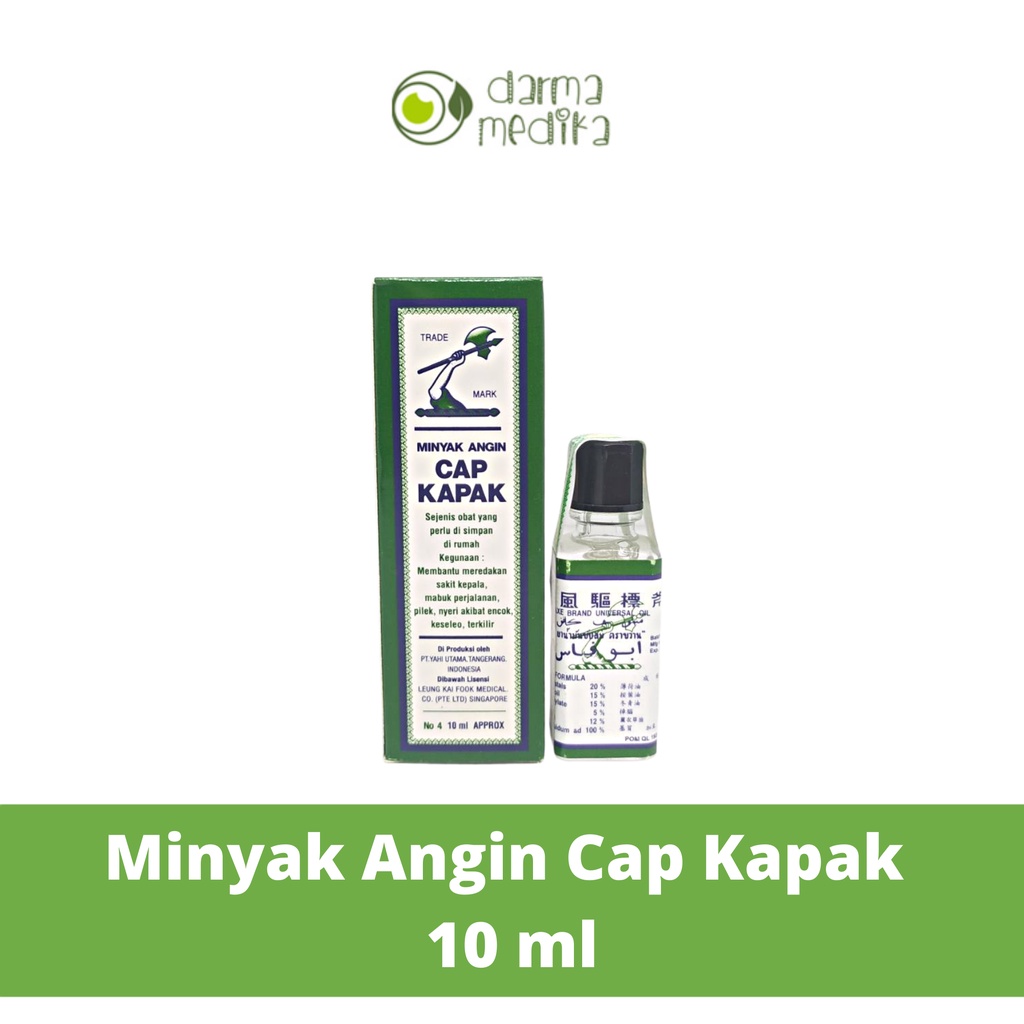 Minyak Angin Cap Kapak 10ml 10ml