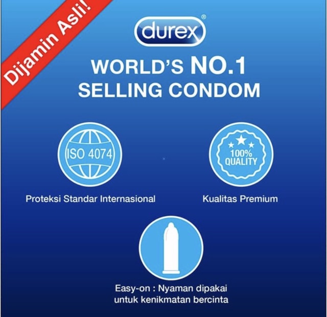 Kondom durex invisible 2 pcs ultra tipis &amp; kuat ( privasi &amp; packing dijamin aman )