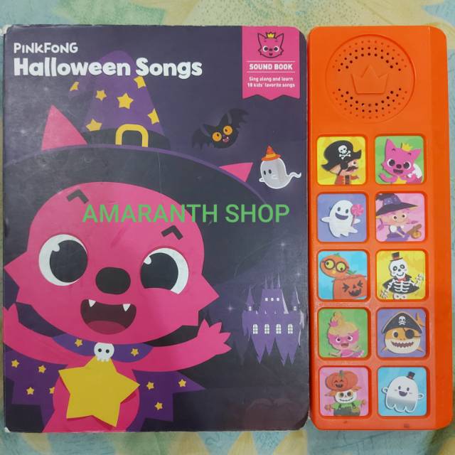Pinkfong Haloween songs soundbook