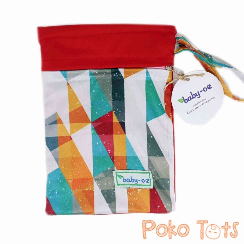 Baby Oz Tote Wet Bag Mini Tas Penyimpanan Anti Air Berukuran Kecil