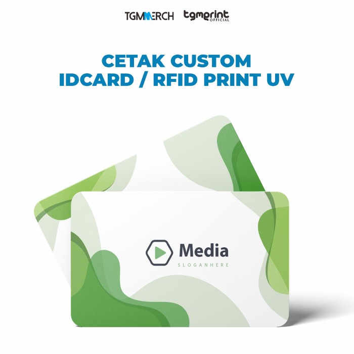 TGM MERCH - Cetak Custom Print Custom PVC Id card| Print UV