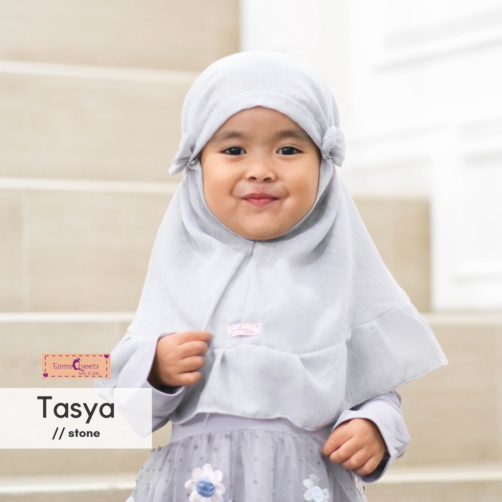 EmmaQueen - Jilbab Kids Tasya-Stone