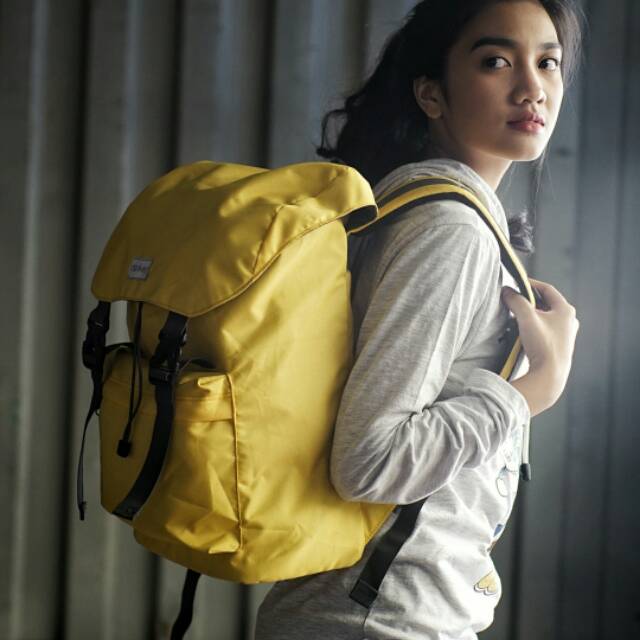 Tas Ransel Backpack Laptop Original Donkey Dublin Yellow