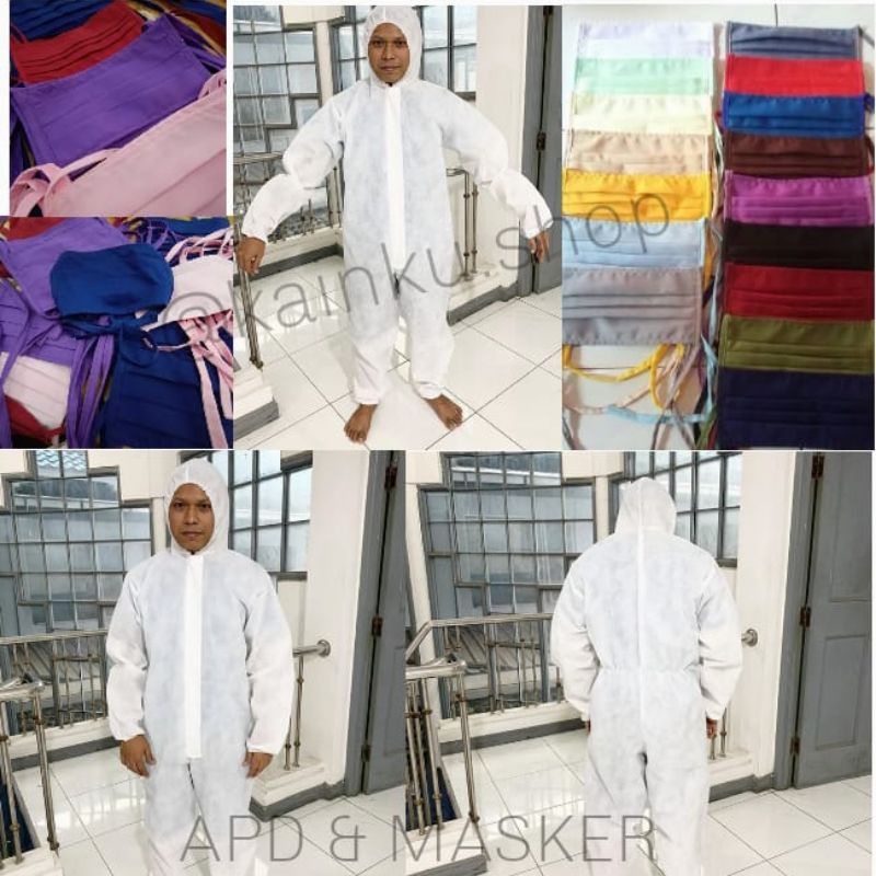 BAJU GAUN APD DISPOSABLE HAZMAT