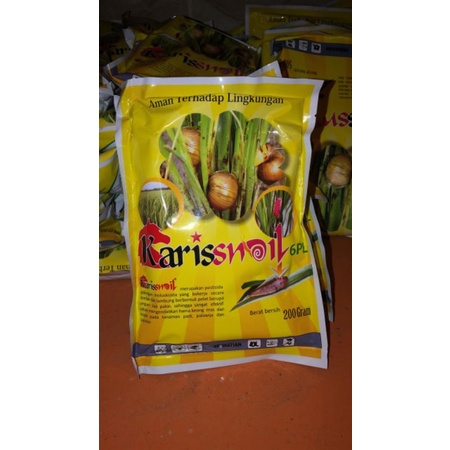 Karissnail Hama Keong Mas, Siput