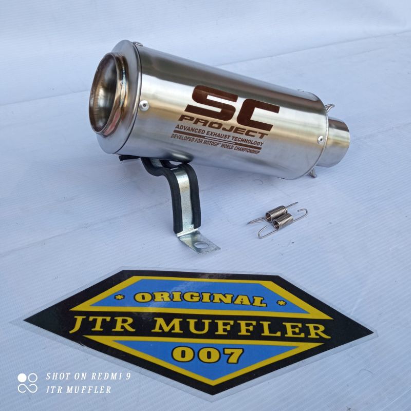 SILINCER SLENCER SC PROJECT pnp NINJA 250 FI R25 R15 v3 VIXION CBR 150R CBR250RR GSX R150 MX KING